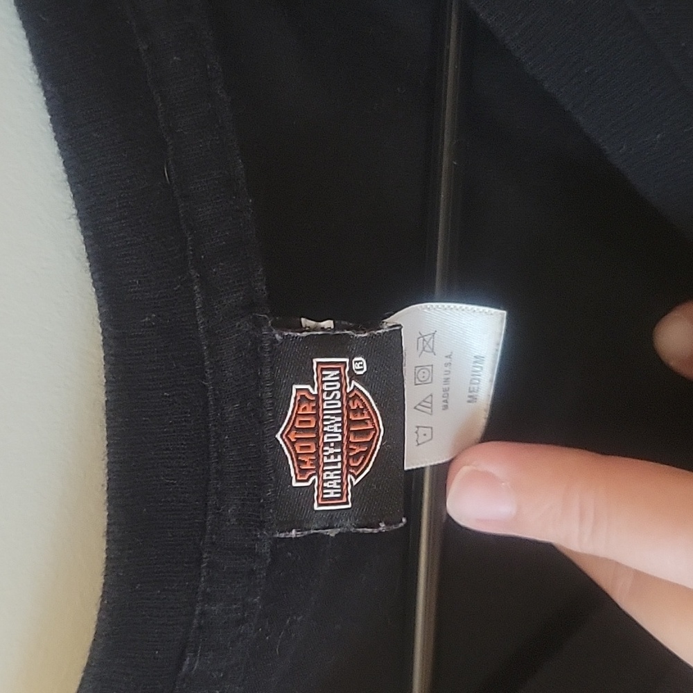 Harley Davidson Clover Skull tee - Picture 4 of 4